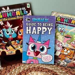 Amazing World of Gumball & UniKitty Books